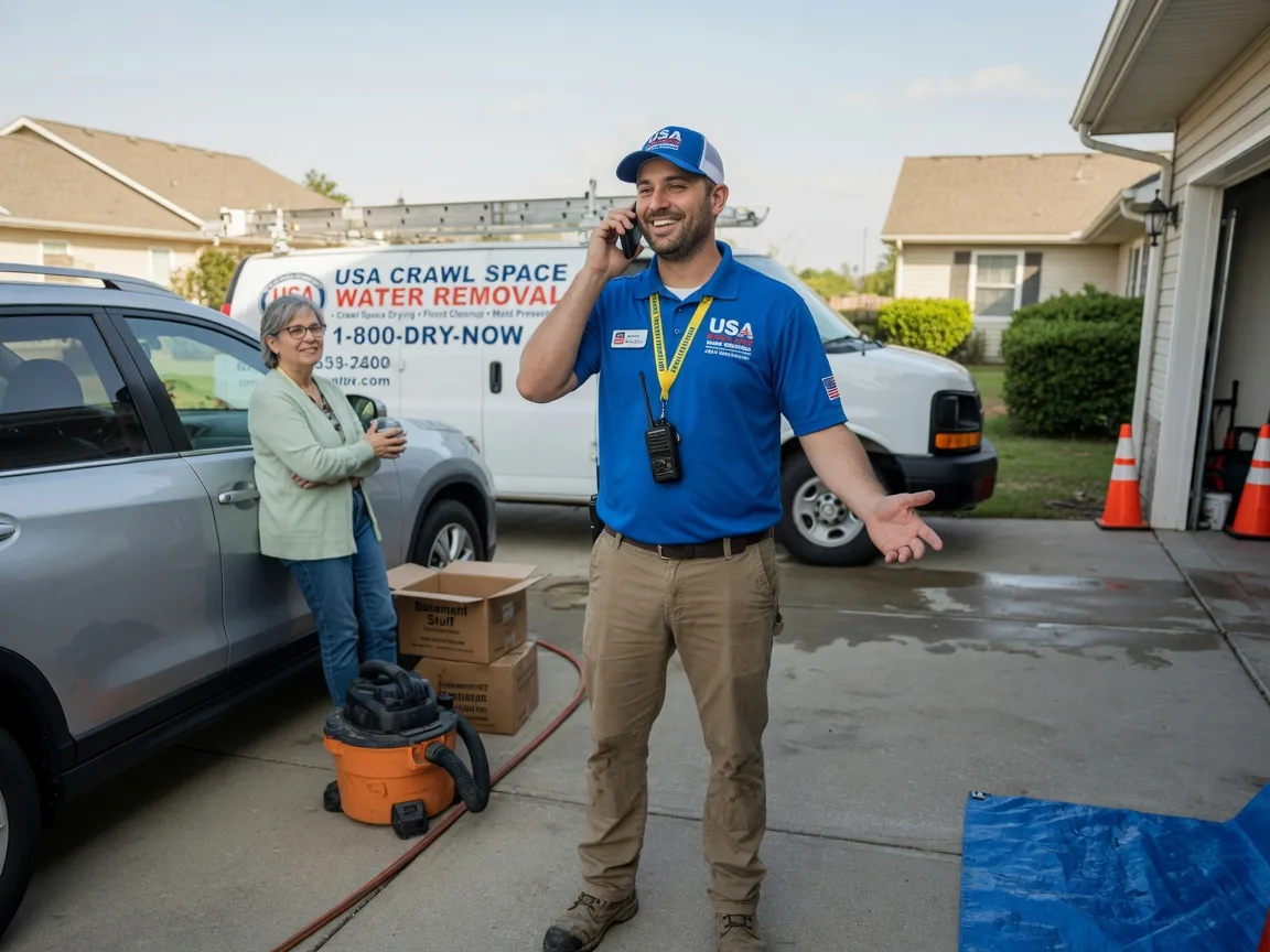 Crawl Space Water Removal Milford Center, OH FAQs